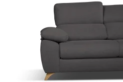 Divano reclinabile antracite 170x85x107h cm - Alien