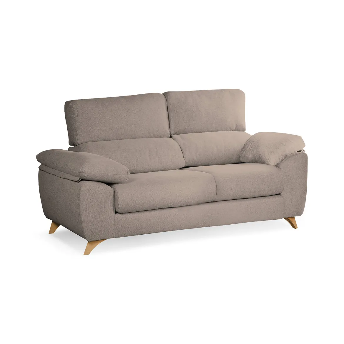 Divano reclinabile tortora 170x85x107h cm - Alien