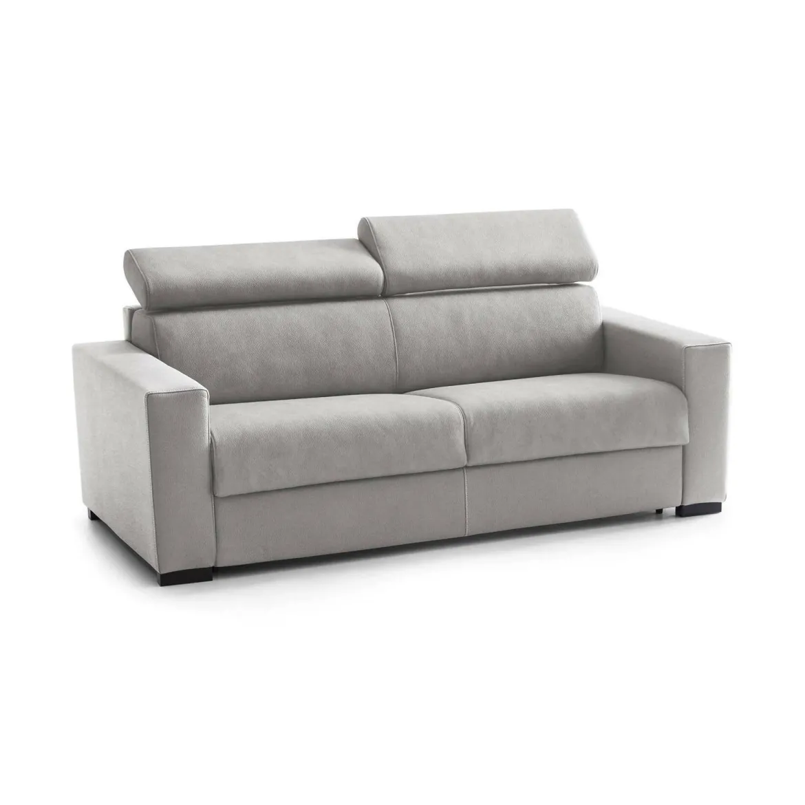Divano regolabile grigio 180x95x85h cm - Kiev