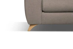 Divano sfoderabile tortora 200x85x107h cm - Anem