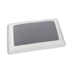 Guanciale Prezzemolo, Made in Italy, 70x40 h14 cm, Bianco