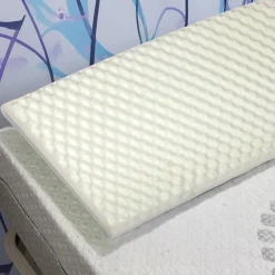 Guanciale Ruta, Made in Italy, 73x43 h14 cm, Bianco