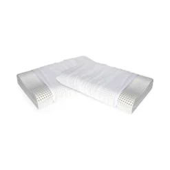 Guanciale Stevia, Made in Italy, 70x41 h12 cm, Bianco