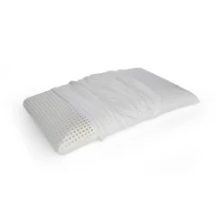 Guanciale Timo, Made in Italy, 70x40 h12 cm, Bianco