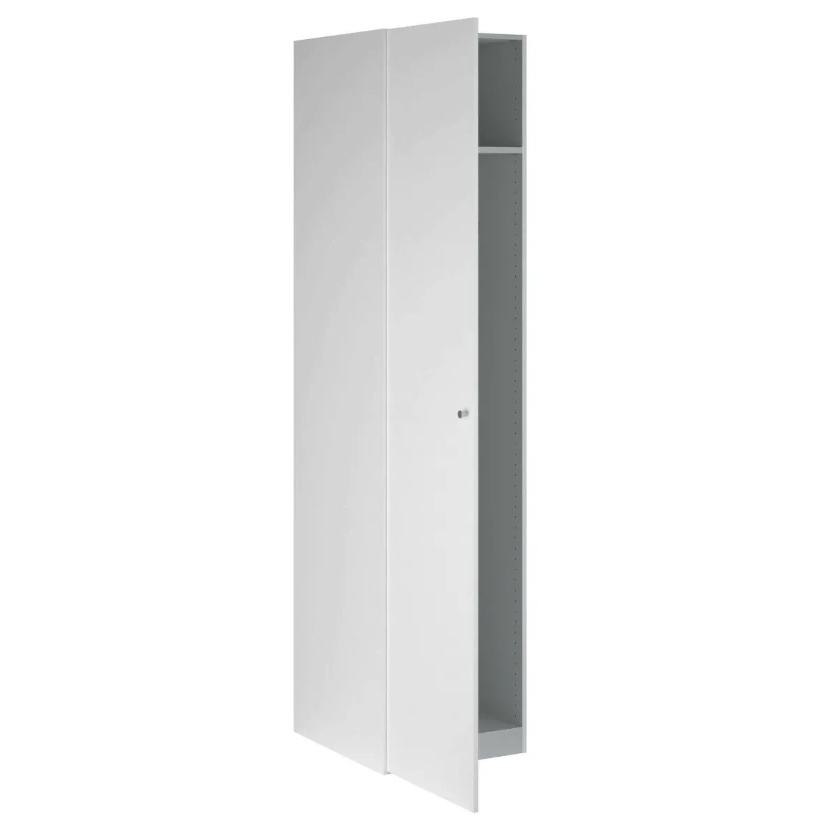 Guardaroba 1 anta bianco lucido colonna 50x218h cm - Mexico
