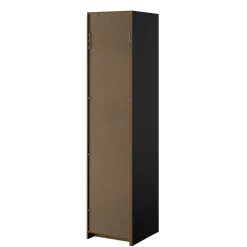 Guardaroba 1 anta nero colonna 60x218h cm - Mexico