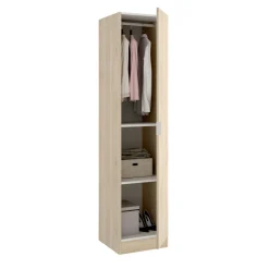 Guardaroba 1 anta rovere slim 40x184h cm - Nxy