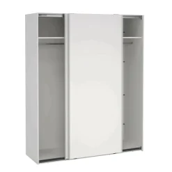 Guardaroba 2 ante bianco ante scorrevoli 178x220h cm - Gomer