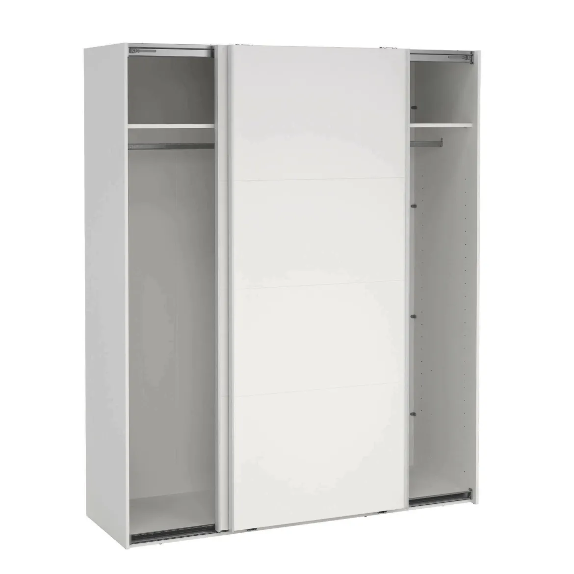 Guardaroba 2 ante bianco ante scorrevoli 178x220h cm - Gomer