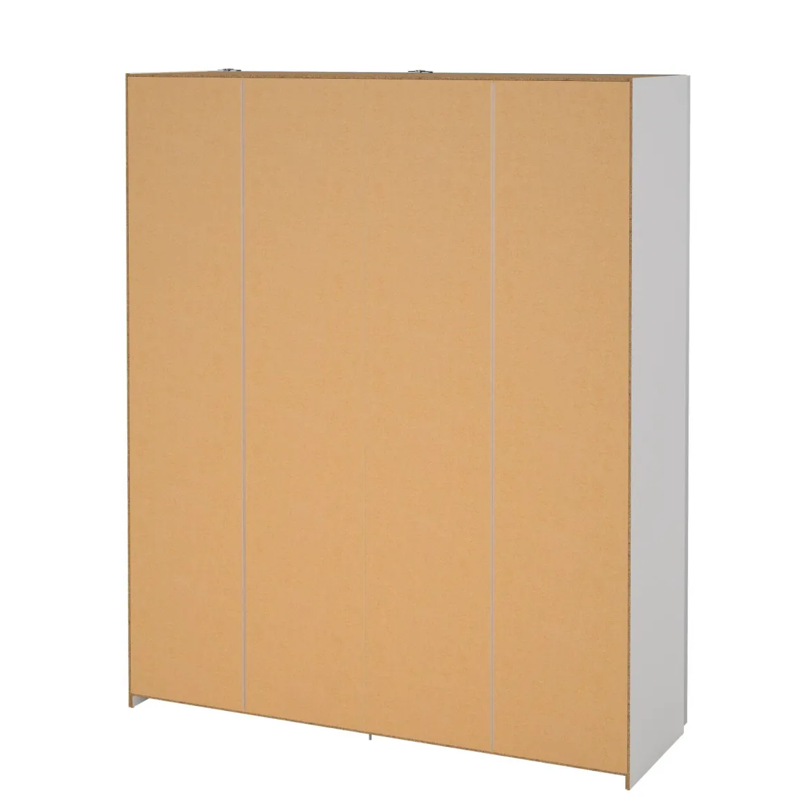 Guardaroba 2 ante bianco lucido 242x220h cm - Kauri
