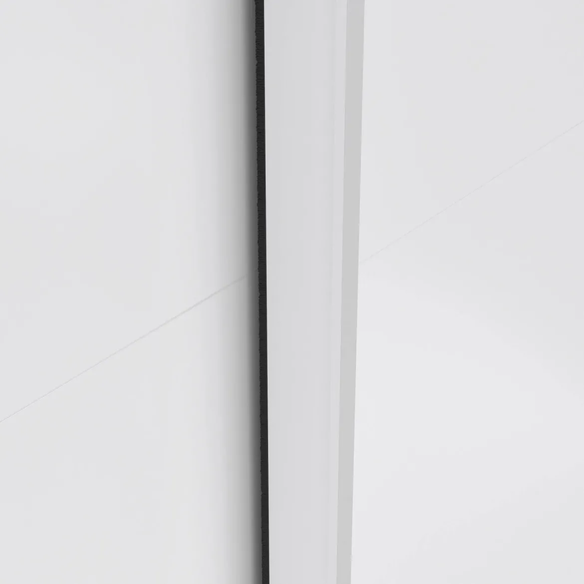 Guardaroba 2 ante bianco lucido 242x220h cm - Kauri