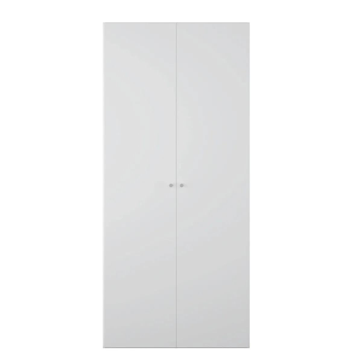 Guardaroba 2 ante bianco salvaspazio 100x218h cm - Anagni