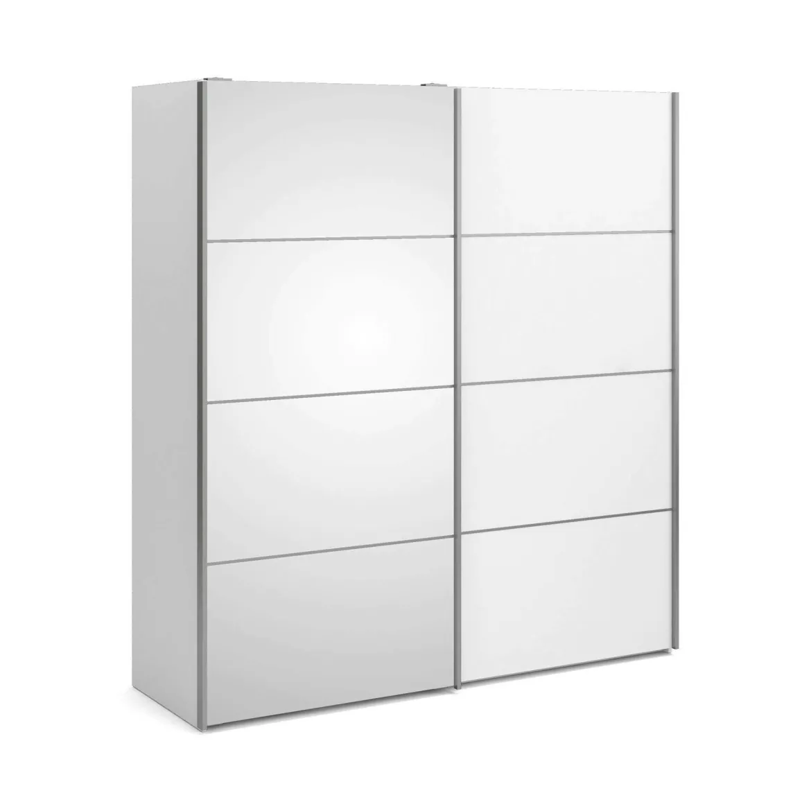 Guardaroba 2 ante bianco 242x201h cm - Avelengo