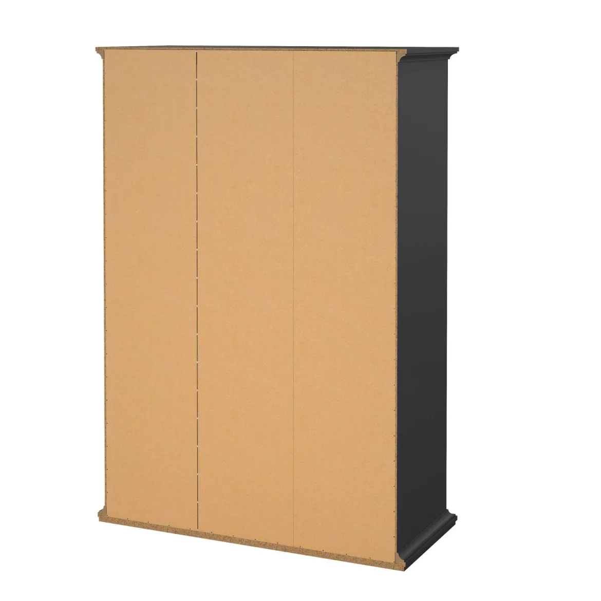 Guardaroba 3 ante grigio 138x200h cm - Dolor