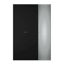 Guardaroba 3 ante nero salvaspazio 150x218h cm - Arce