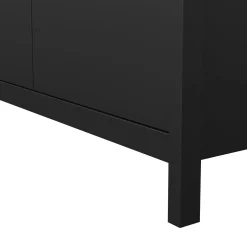 Guardaroba 2 ante nero 102x199h cm - Zagabria
