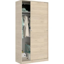 Guardaroba 2 ante rovere 100x204h cm - Abigale