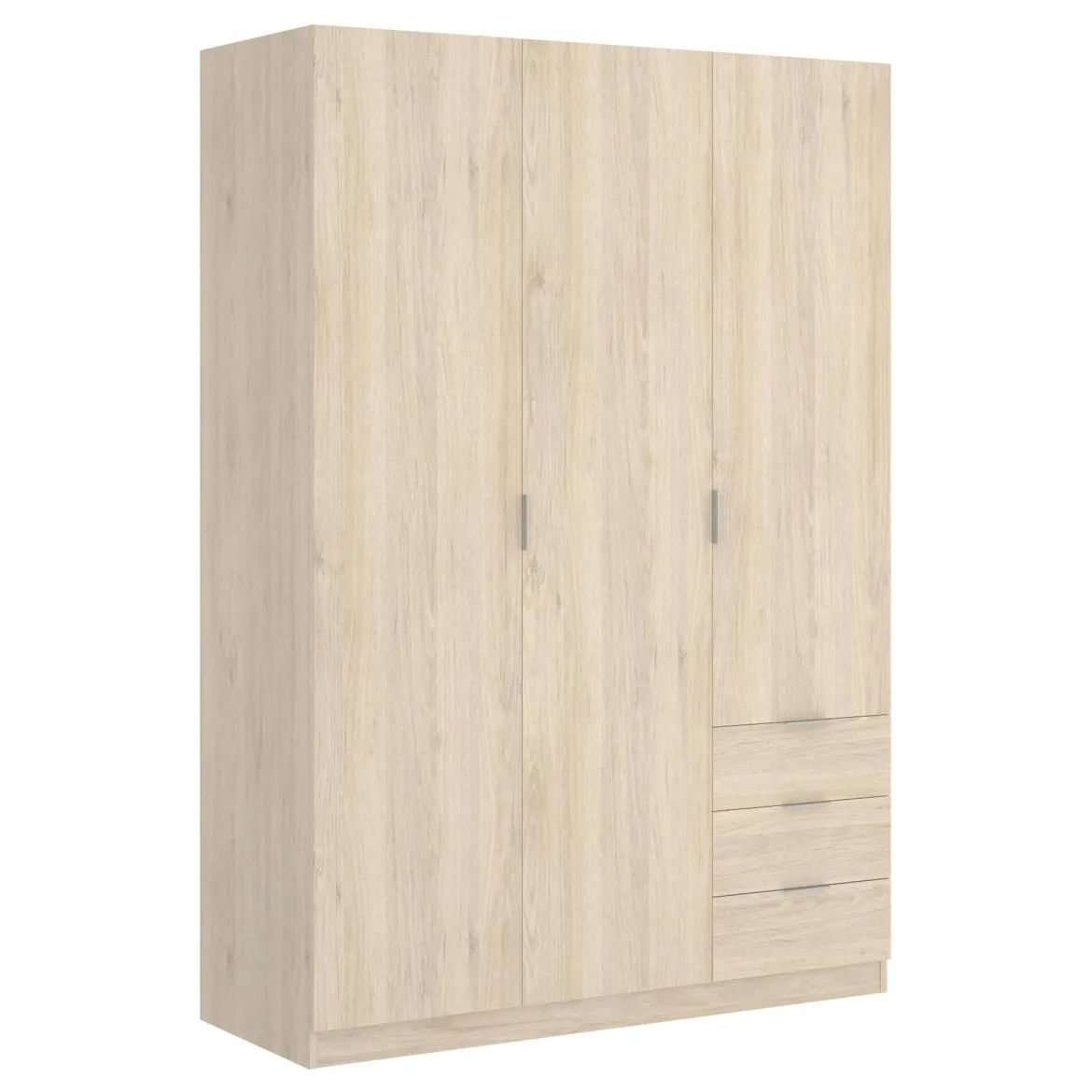 Guardaroba 3 ante rovere 121x184h cm - Astru