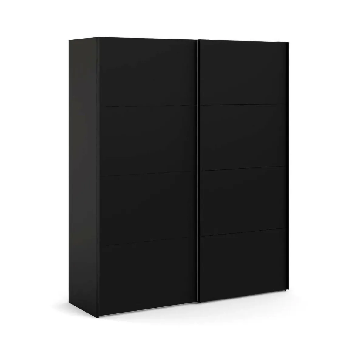 Guardaroba 2 ante scorrevoli nero 182x220h cm - Badesse