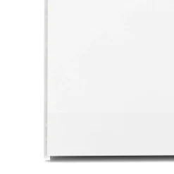 Guardaroba 3 ante Suzette, Mobile camera da letto, Cabina armadio portabiti, Armadio appendiabiti, 116x50 h200 cm, Bianco