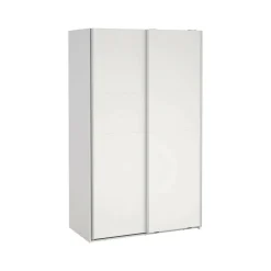 Guardaroba con appendiabiti bianco 118x200h cm - Elen