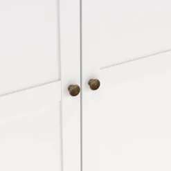 Guardaroba con appendiabiti bianco 147x200h cm - Gener