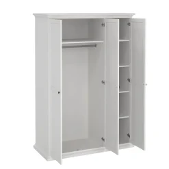 Guardaroba con appendiabiti bianco 147x200h cm - Gener