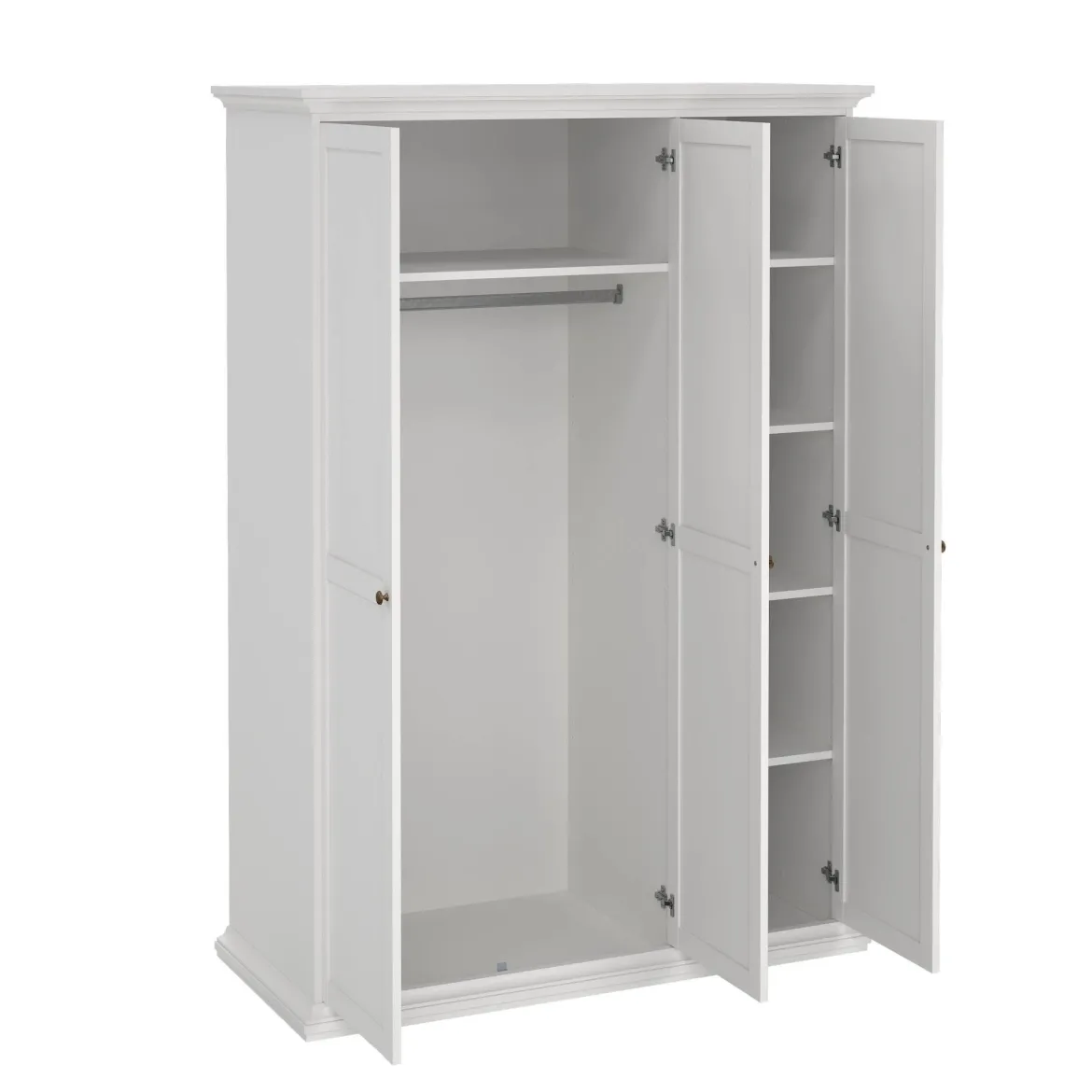 Guardaroba con appendiabiti bianco 147x200h cm - Gener