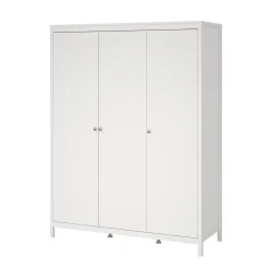Guardaroba con appendiabiti bianco 150x199h cm - Conti