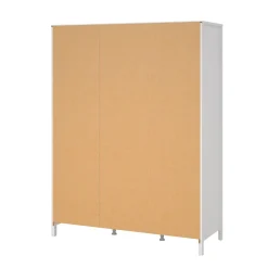 Guardaroba con appendiabiti bianco 150x199h cm - Conti