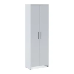 Guardaroba con appendiabiti bianco 65x197h cm - Vinadio