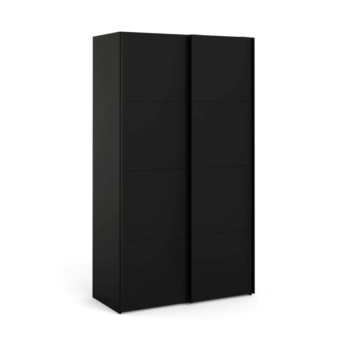 Guardaroba con appendiabiti nero 122x220h cm - Adria