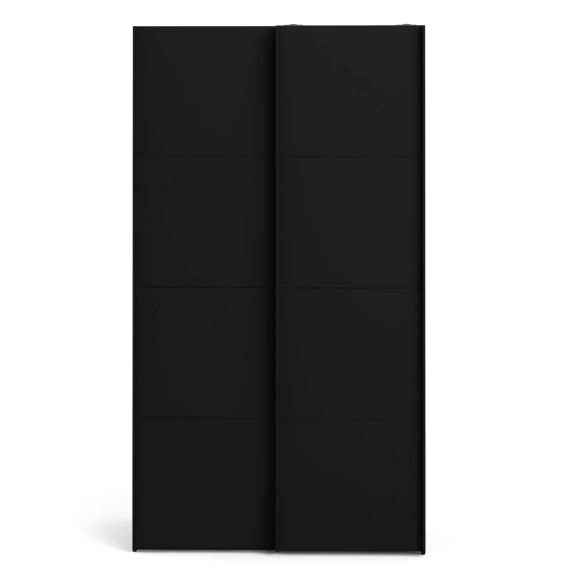 Guardaroba con appendiabiti nero 122x220h cm - Adria