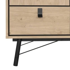 Guardaroba con appendiabiti rovere 150x200h cm - Zerbo