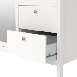 Guardaroba con cassetti bianco 150x199h cm - Rufina