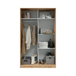 Guardaroba con ripiani regolabili legno 120x200h cm - Adrenalin