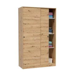 Guardaroba con ripiani regolabili legno 120x200h cm - Adrenalin