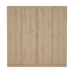 Guardaroba grande 4 ante rovere 195x200h cm - Presidenti