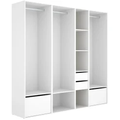 Guardaroba Grande Bianco in Legno Nobilitato