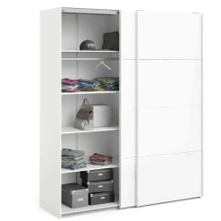 Guardaroba grande bianco lucido 182x220h cm - London