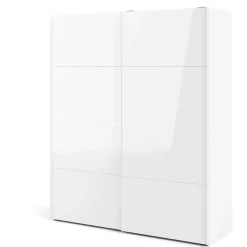 Guardaroba grande bianco lucido 182x220h cm - London