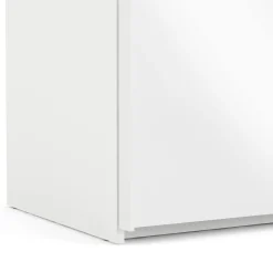 Guardaroba in legno bianco lucido 77x200h cm - Apollina