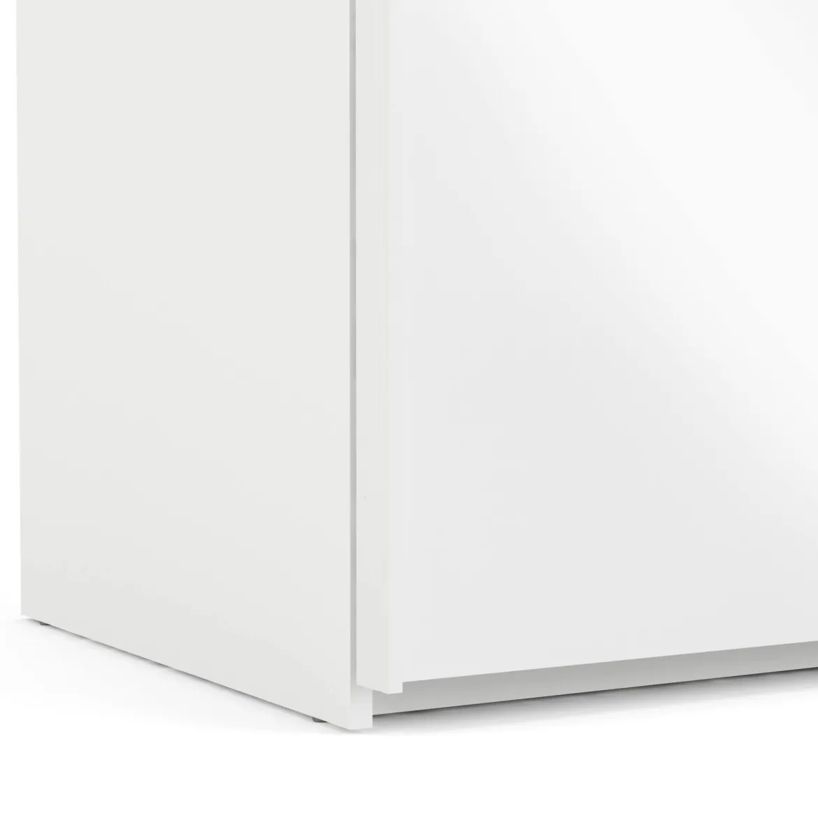 Guardaroba in legno bianco lucido 77x200h cm - Apollina