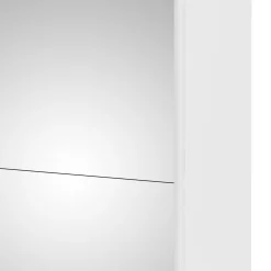 Guardaroba in legno bianco lucido 77x200h cm - Apollina