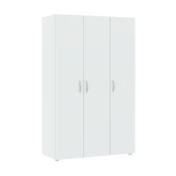 Guardaroba in legno bianco 110x179h cm - Pettineo