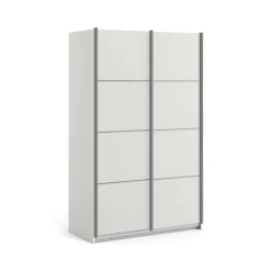 Guardaroba in legno bianco 135x200h cm - Ade