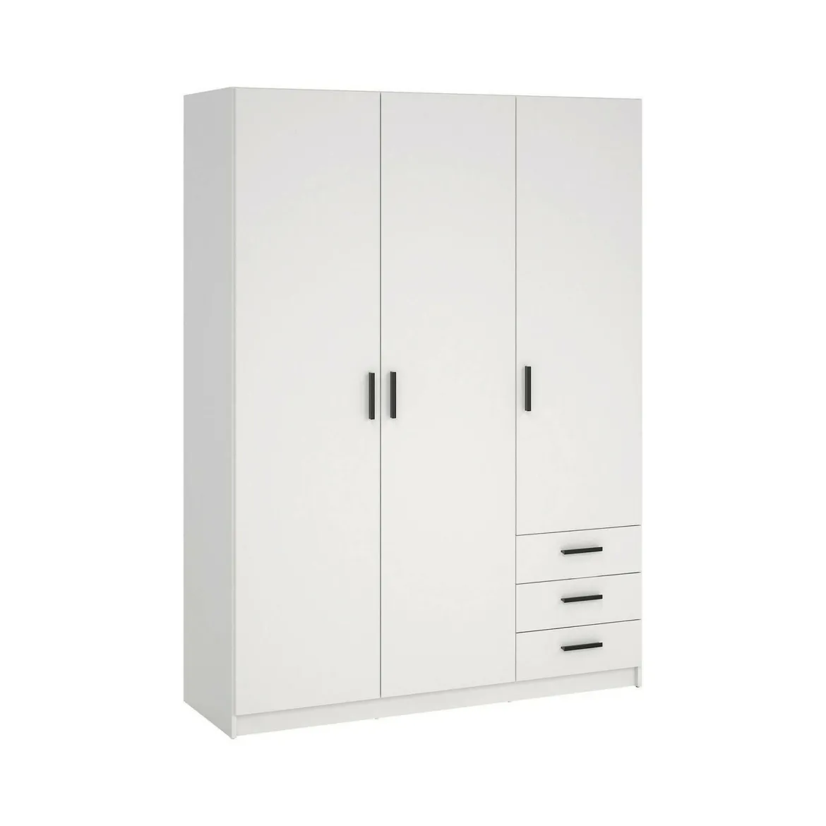 Guardaroba in legno bianco 147x200h cm - Simeon