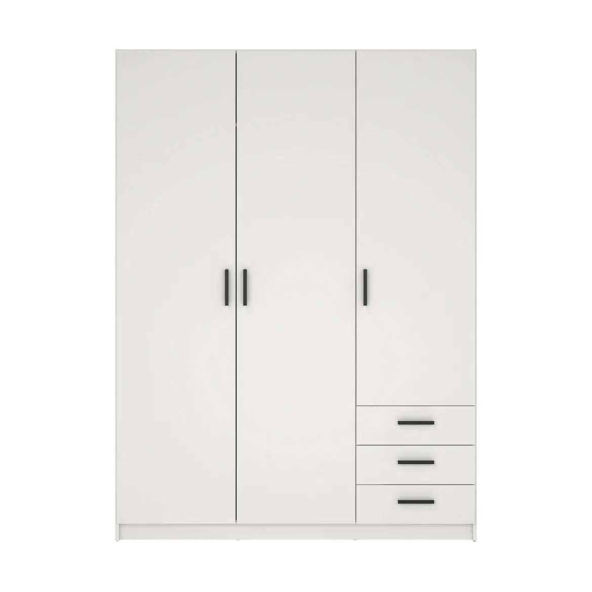 Guardaroba in legno bianco 147x200h cm - Simeon