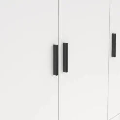 Guardaroba in legno bianco 147x200h cm - Simeon