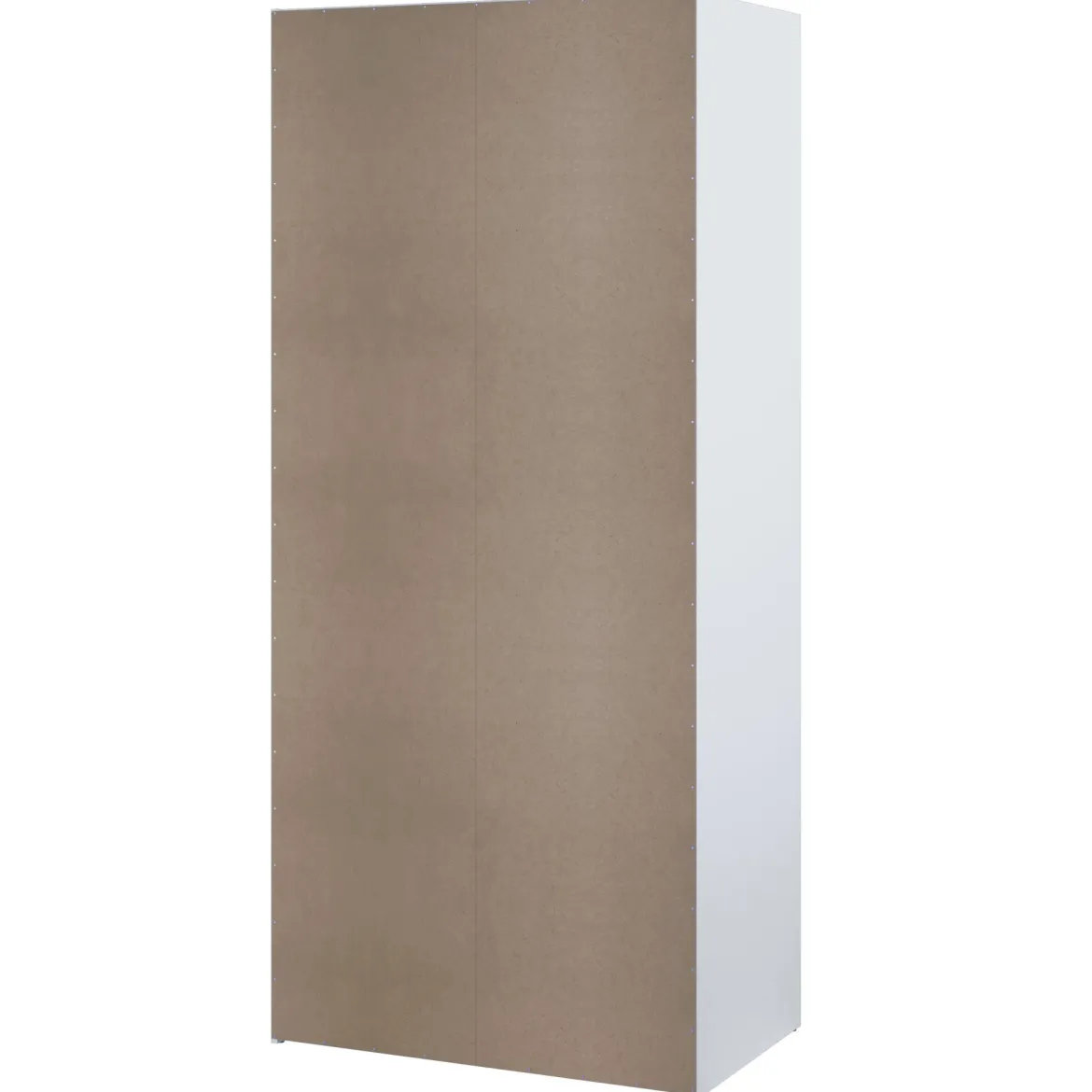 Guardaroba in legno bianco 77x175h cm - Cindy